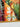 Daniel Wall "Watery Street" Original Oil Painting Rainy Park Scene Multicolor Impasto Canvas