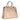 Prada Saffiano Lux Galleria Medium Tote Bag Beige/Cammeo