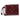 Prada Triangolo Logo Trifold Wallet Burgundy Leather