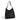 Saint Laurent Le 5 à 7 Supple Large Hobo in Black Grained Leather
