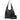 Saint Laurent Le 5 à 7 Supple Large Hobo in Black Grained Leather