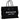 Saint Laurent Rive Gauche Canvas Tote Bag Black