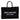 Saint Laurent Rive Gauche Canvas Tote Bag Black