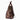 Salvatore Ferragamo Fiamma Python Bowler Bag Brown Pink