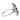 14K W/G Ring W/Oval Blue Sapphire & Round White Diamond - 14K 6.63g, 11 Blue Sapphire 2.89cts, 80 Dia Round White 0.88cts (R01752-06784)