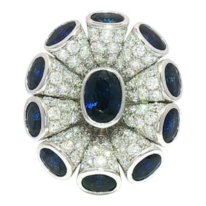 Coral Respite 0.88CTW | 14K White Gold