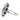 14K W/G Ring W/Oval Blue Sapphire & Round White Diamond - 14K 6.63g, 11 Blue Sapphire 2.89cts, 80 Dia Round White 0.88cts (R01752-06784)