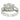 18K W/G Ring W/Round White Diamond - 18K 4.51g, 91 Dia Round White 2.07cts
