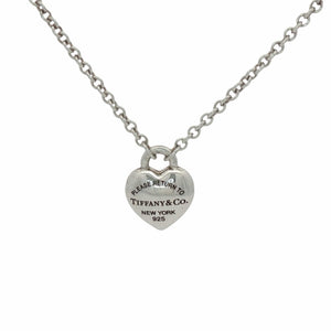 Tiffany Pendant Necklace | Sterling Silver