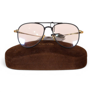 Tom Ford Pilot Style Glasses FT5666 - Black