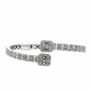 White Gold Bracelet 14kwg 27.6 Gr